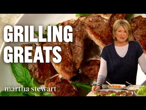 Martha's Greatest Grill Recipes | Martha Stewart Cooks With Grilling Experts