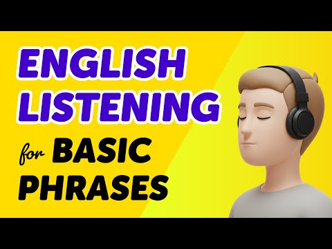 Useful English Listening Practice for Basic Conversation Phrases