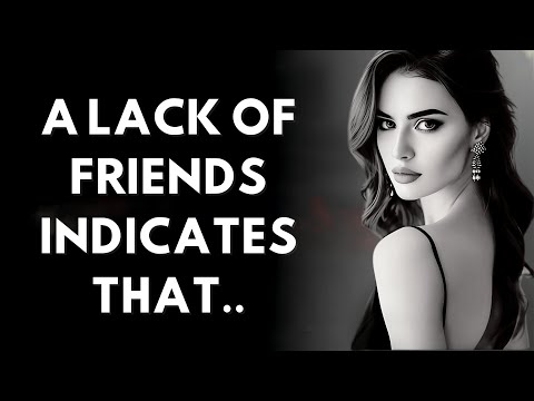 Why Having Few Friends or No Friends Can Be a Strength | Stoicism Philosophy Explained