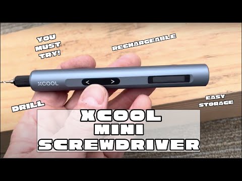 Best Mini Screwdriver and Drill Compact Set | Rechargeable Battery Operated | Unboxing and Use Demo