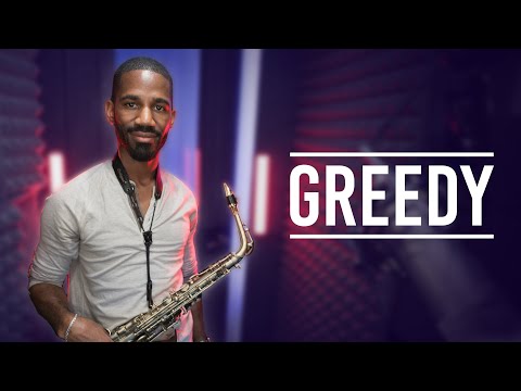 Playing "Greedy" on Saxophone