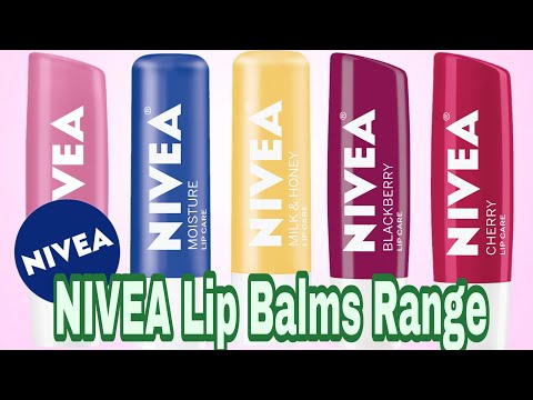 Nivea Lip Balm swatches Range For Chapped, Dark & Dry Lips (Get that juicy lips with nivea lip balm)