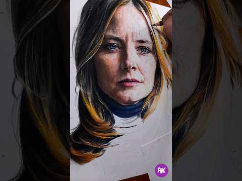 Drawing Jodie Foster #explore#trending#viral#art#artist #colorpencil#portrait #jodiefoster#actor