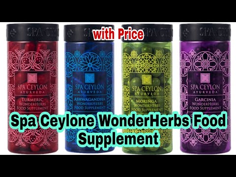 Spa Ceylone WonderHerbs Food Supplements| Best Food Supplements for Skin, Hair & Nails| Be Glam