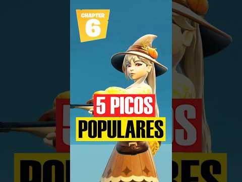 ✅ ¡ TOP 5 PICOS MAS POPULARES de FORTNITE en 2025 ! ( Vale la pena )