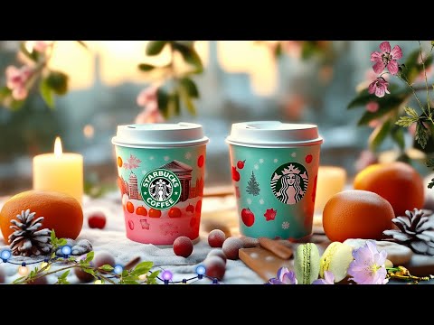 Starbucks Playlist☕スターバックス特製リラックスBGM☕温かいメロディでジャズリラックス空間を🎶Fluid Melodies for Cozy Cafe Time🌷冬カフェ bgm