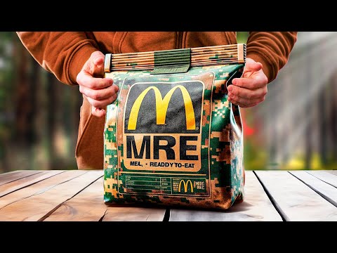 We made McDonald's MRE Ration Pack