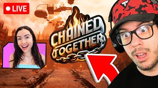 TYPICAL GAMER plays CHAINED TOGETHER with SAMARA! (Try Not To Rage)