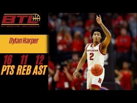 Dylan Harper TRIPLE DOUBLE vs Columbia Lions