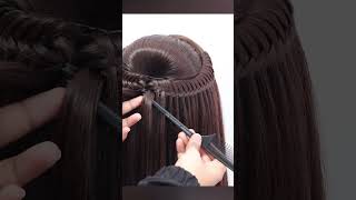 Best hairstyle tutorial for wedding #hair #hairstyleschannel #ytshorts