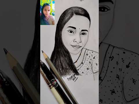 new drawing easy and simple // new drawing easy and beautiful girl  // girl drawing