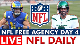 NFL Free Agency 2025 LIVE - Day 4: Latest Signings, News & Rumors Ft. Aaron Rodgers + Cooper Kupp