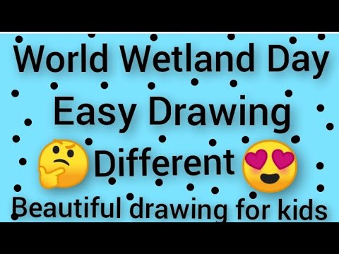 #worldwetlanddaydrawing/#worldwetlanddayposter/world wetland day poster drawing/world wetland day.