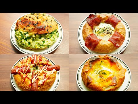 ENG) 5 bread dishes that come to mind every morning❗ Don't miss easy and delicious recipes