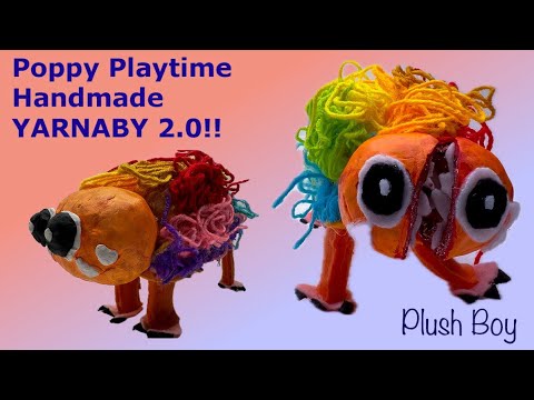 Poppy Playtime Handmade YARNABY 🧶 🧶 2.0!!  @PlushBoyHuggy