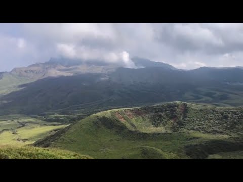 贅沢なロケーション❗️阿蘇杵島岳登山