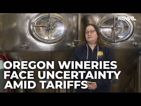 Small Oregon wineries, breweries fear for their futures amid US-Canada trade war