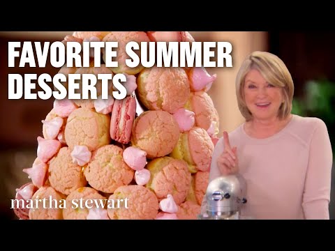 Martha Stewart's Favorite Summer Dessert Recipes | Martha’s Summertime Sweets