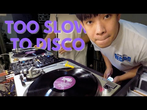 [PLAYLIST] Too Slow To Disco | HOSOBOYO (Vinyl Set)