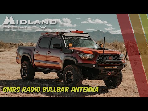 Midland Micromobile 3db gain heavy-duty bullbar antenna