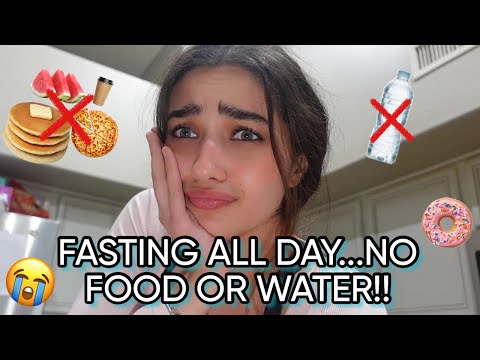 1st time trying FASTING ALL DAY!! (How hard can it be😭)