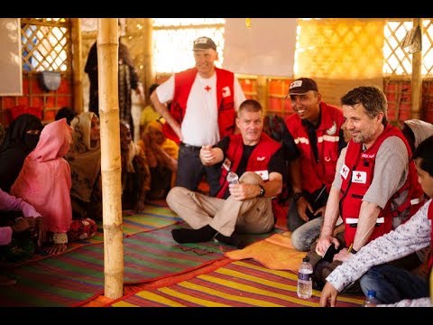 Crown Prince Frederik visits the world's largest refugee camp