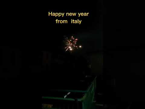 the sound of new year in italy #happynewyear2023 #happynewyear