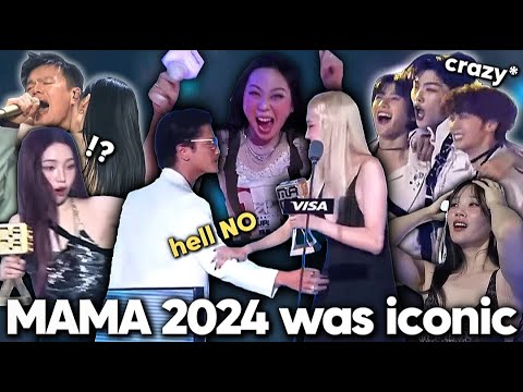 MAMA 2024 The Most Chaotic Awards Show ever