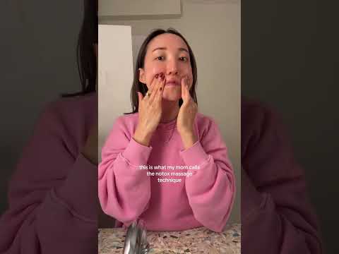 the notox face massage routine for jelloskin #shorts