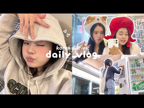 KOREA VLOG🍓 Hongdae, friends, gaming room, mukbangs, etc