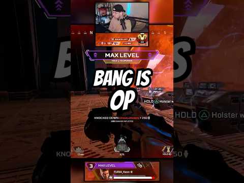 Bangalore OP OP on Olympus Ranked #apexlegends #apex #shorts