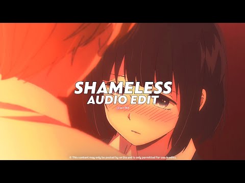 shameless (tiktok version/slowed) || camila cabello [ edit audio ]