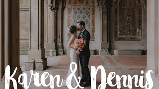 Cop Cot Central Park Micro Wedding NYC | Clip