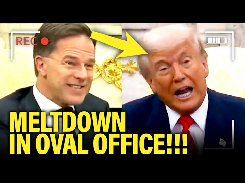 Trump has MELTDOWN in Oval Office with NATO LEADER