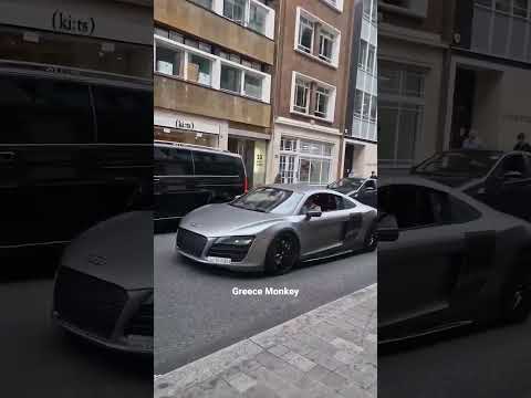 Audi R8 | Audi R8 Spyder | Audi E tron | Audi Supercars | Super cars of London | Greece Monkey