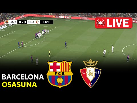 Barcelona vs Osasuna | La Liga 2024/25 | eFootball pes 21 gameplay