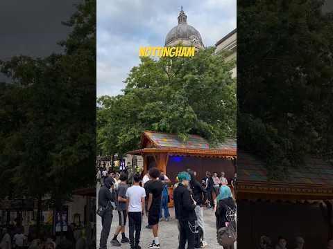 See how lively Nottingham city centre is #nottingham #england #travelvlog