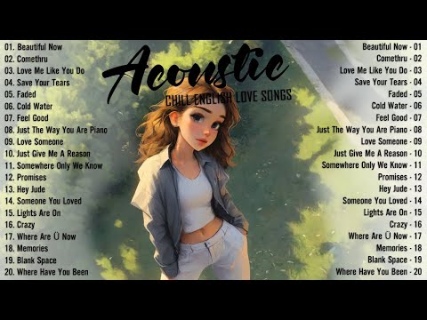 Best Acoustic Songs 2025 🍓 Top Chill Love Songs Cover 2025 🍓 Soft Acoustic Love Songs