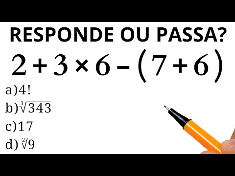 MATEMÁTICA BÁSICA - QUANTO VALE A EXPRESSÃO❓