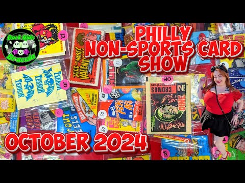 RARE MONSTER CARDS at The Philly Non-Sports Card Show - October 2024