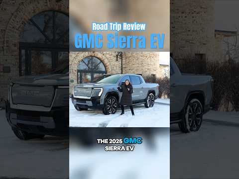 Can you road trip in the new GMC Sierra EV?? #gmc #sierra #sierraev