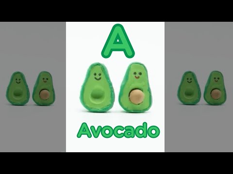 A is for AVOCADO | Learn to Read #Shorts