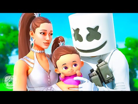 ARIANA GRANDE HAS A BABY?! (A Fortnite Short Film)