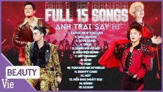 PLAYLIST: Full 15 bài hát lọt TOP TRENDING của Anh Trai Say Hi, nhất định phải nghe | ATSH