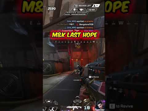 Zer0 Is M&K's Last Hope! #apexlegends