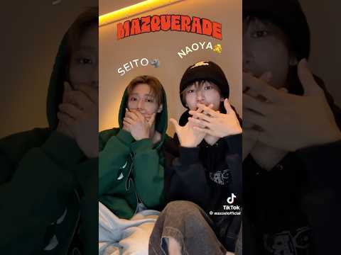 【反転ver. 】セイナオ見ながらMAZQUERADE練習 #MAZZEL_MAZQUERADE #MAZZEL #SEITO #NAOYA