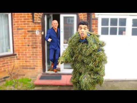 Ding Dong Ditch PRANK In Ghillie Suit (Don't Try This)