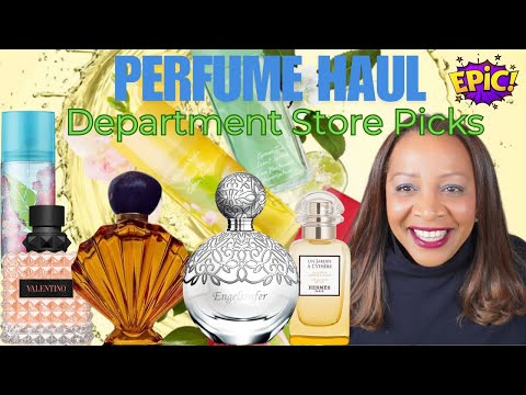 DEPARTMENT STORE HAUL of TO DIE FOR PERFUMES | New VENUS DE NINA RICCI  & HERMES PERFUMED DRY OIL