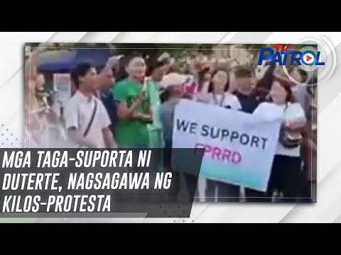 Mga taga-suporta ni Duterte, nagsagawa ng kilos-protesta | TV Patrol