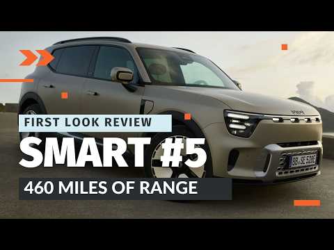 First Look Review: smart #5 Electric SUV | Premium Mid-Size EV with Advanced Tech & Luxury Features